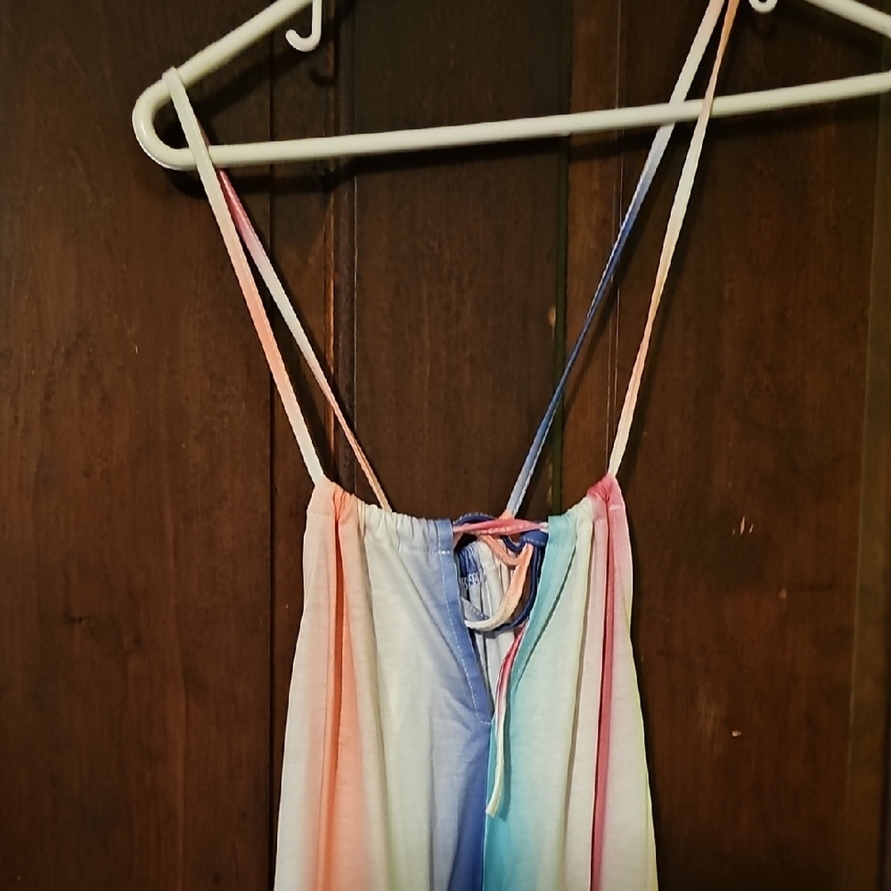 Multicolor Strappy Dress